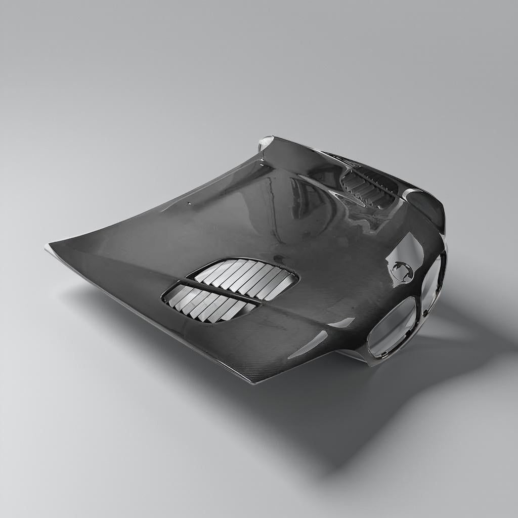 BMW E46 M3 Carbon Fiber Hood for 4-Door (2002 to 2005) Auto Parts