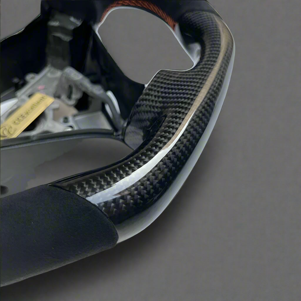 NYTFORGE Glossy Black Carbon Fiber Subaru (2003-2007)