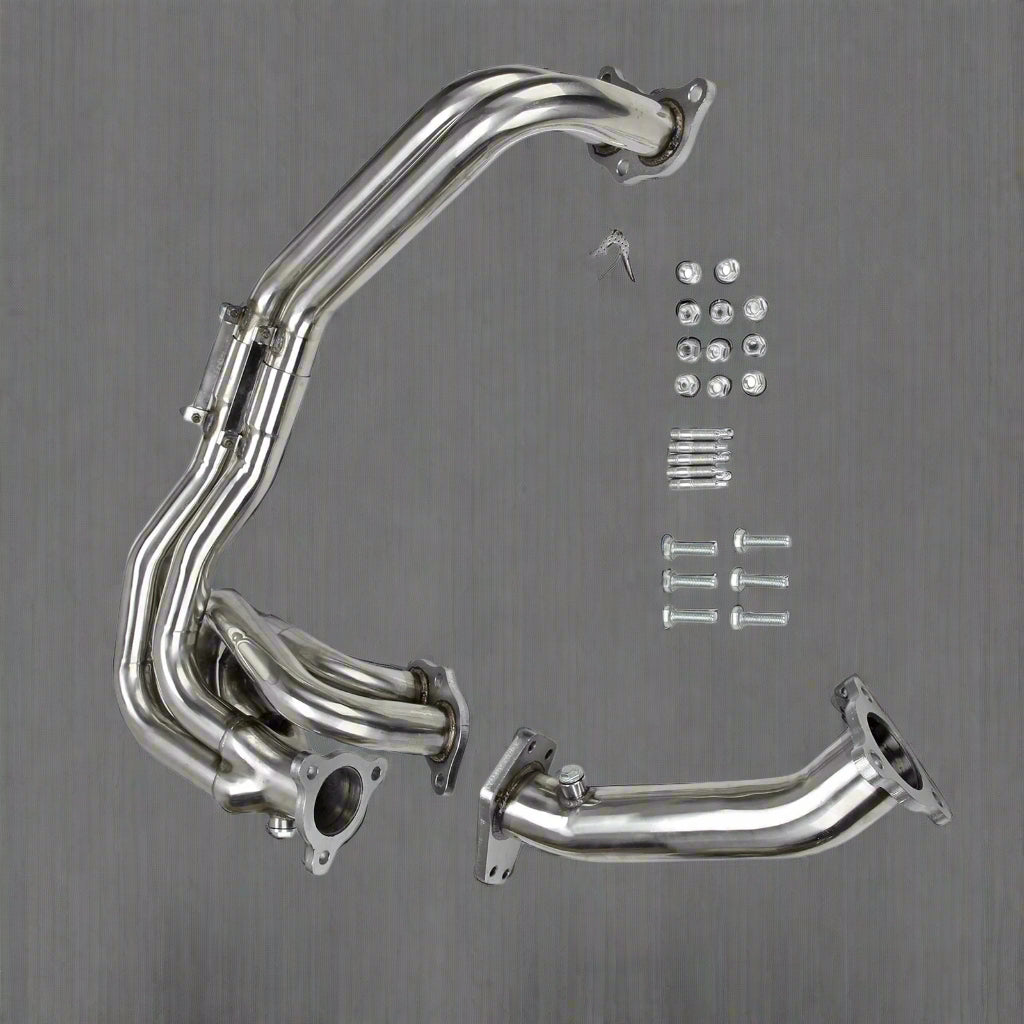 NYTFORGE Stainless Steel Exhaust Header Kit for Subaru Impreza WRX/STI  (2001-2006)