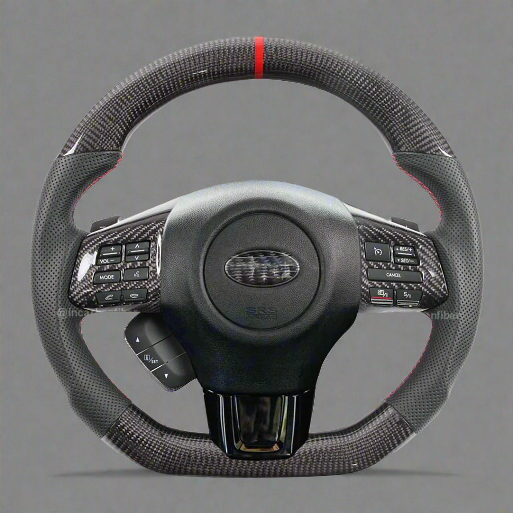 NYTFORGE Carbon Fiber Steering Wheel for Subaru STI
