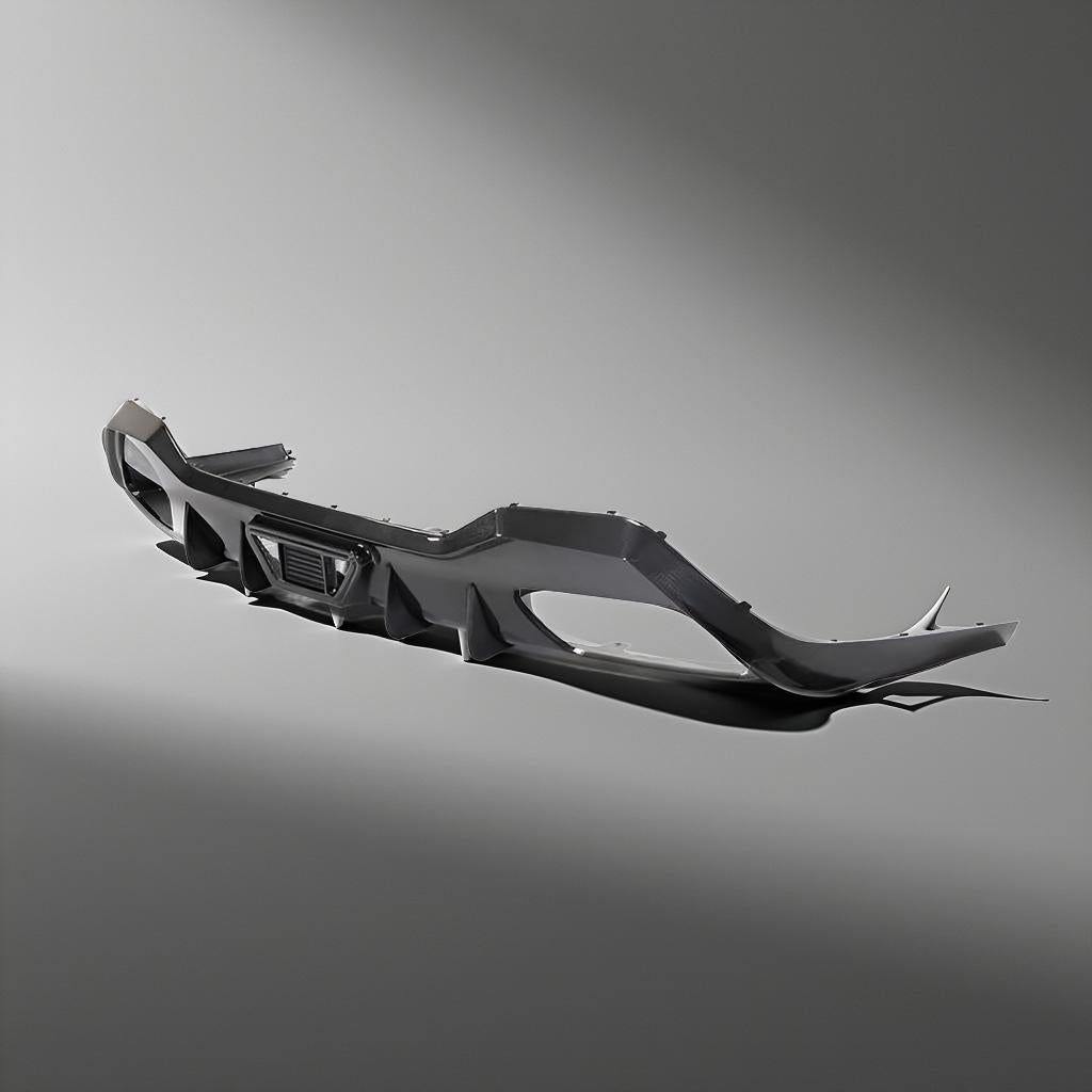 BMW 8 Series G16 M-Sport Carbon Fiber Rear Bumper Lip (2018-2020)