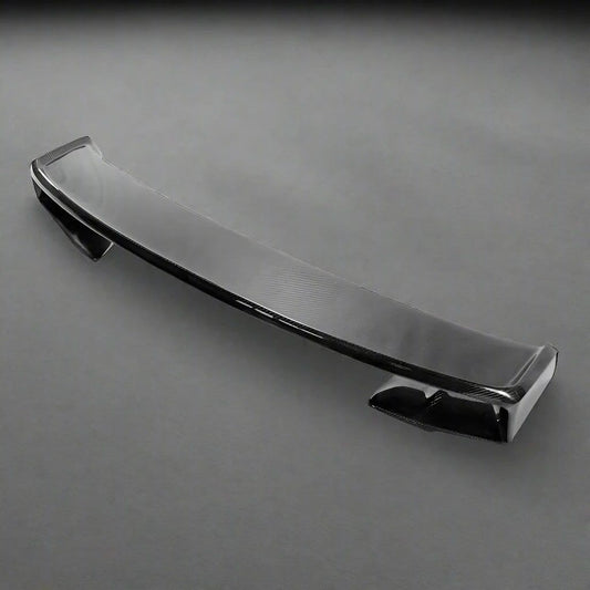 Nissan R35 GTR Carbon Fiber Rear Spoiler with Base – Glossy