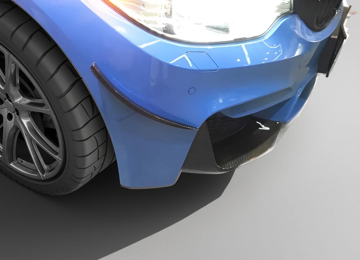 Carbon Fiber Front Splitters for BMW F80 M3 & F82/F83 M4 (2014-2019)