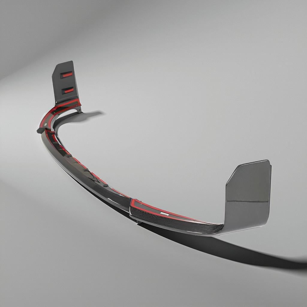 Carbon Fiber Front Bumper Lip Canards & Splitter Chin for BMW G87 M2 Coupe 2023 or 2024