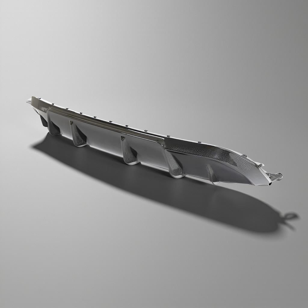 Carbon Rear Bumper Diffuser Bodykit Lip for BMW i4 M50 M Sport 2022 & 2023 Electric Vehicle