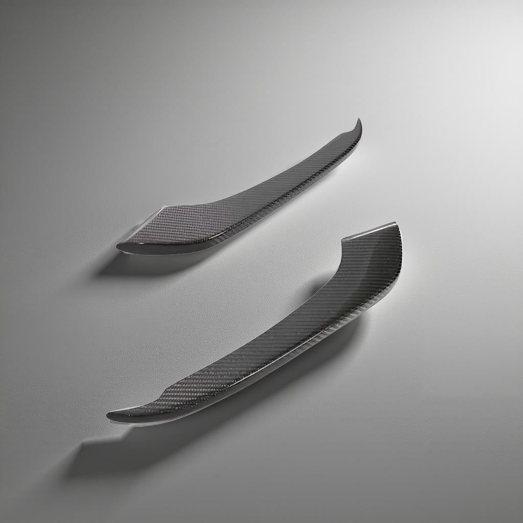 Carbon Fiber Front Canards Mustang Coupe 2015-2017