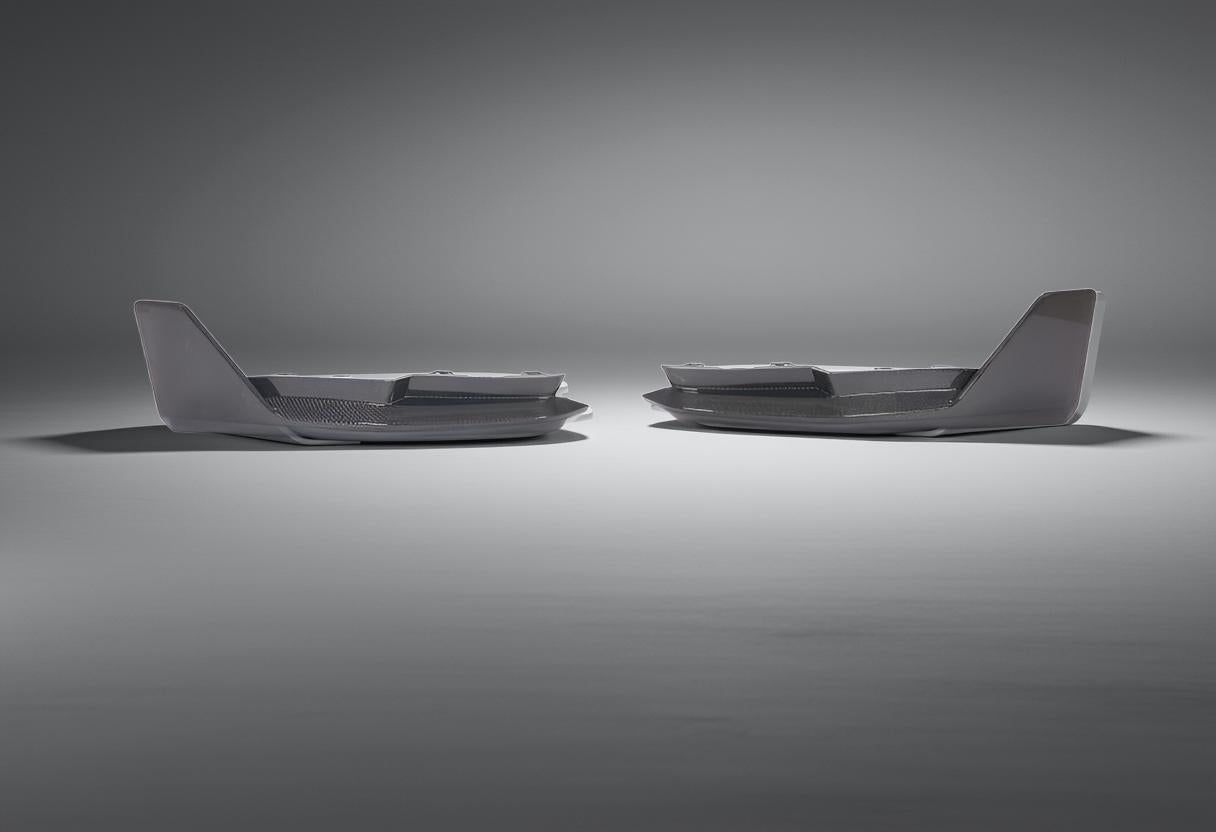 BMW 4 Series G82 G83 M4 Dry Carbon Fiber Rear Bumper Winglets