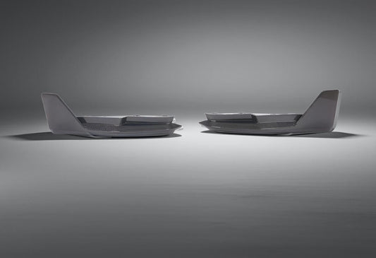 BMW 4 Series G82 G83 M4 Dry Carbon Fiber Rear Bumper Winglets