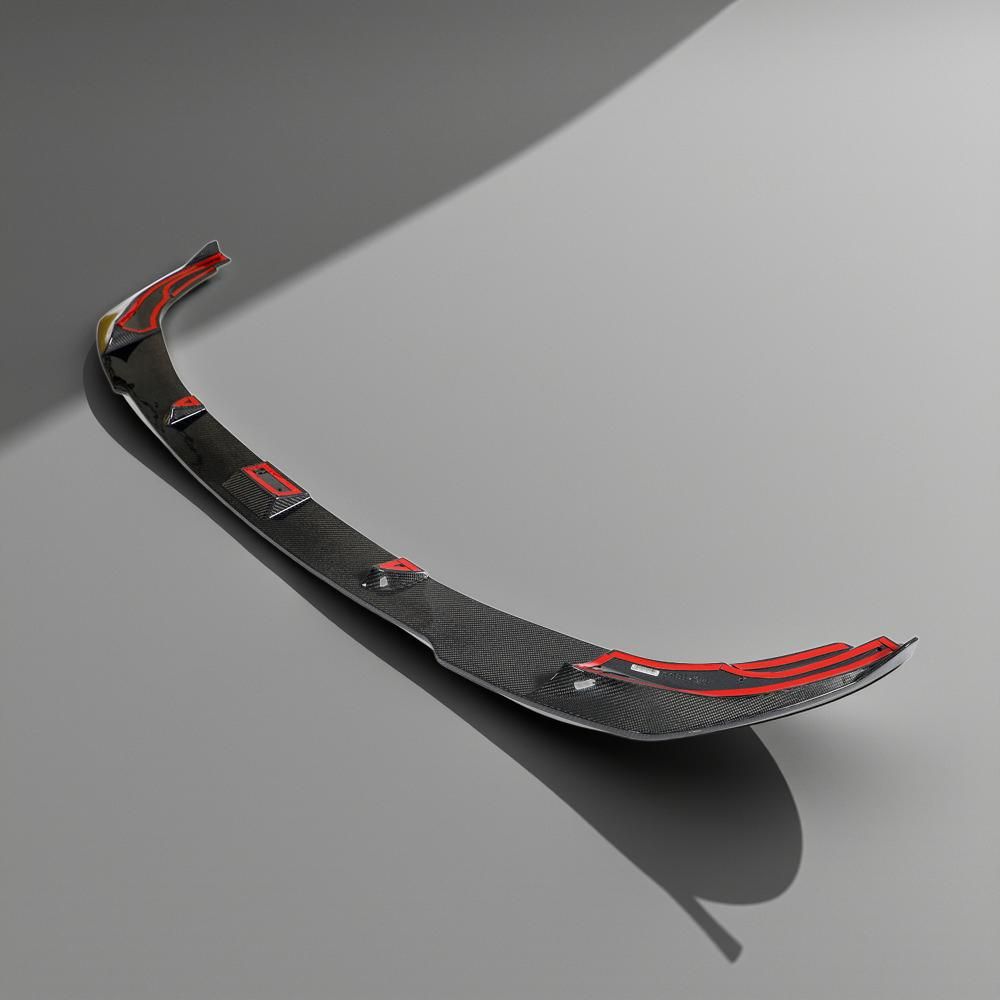 2023 Carbon Fiber Front Spoiler Lip for BMW G20 LCI M Sport Sedan