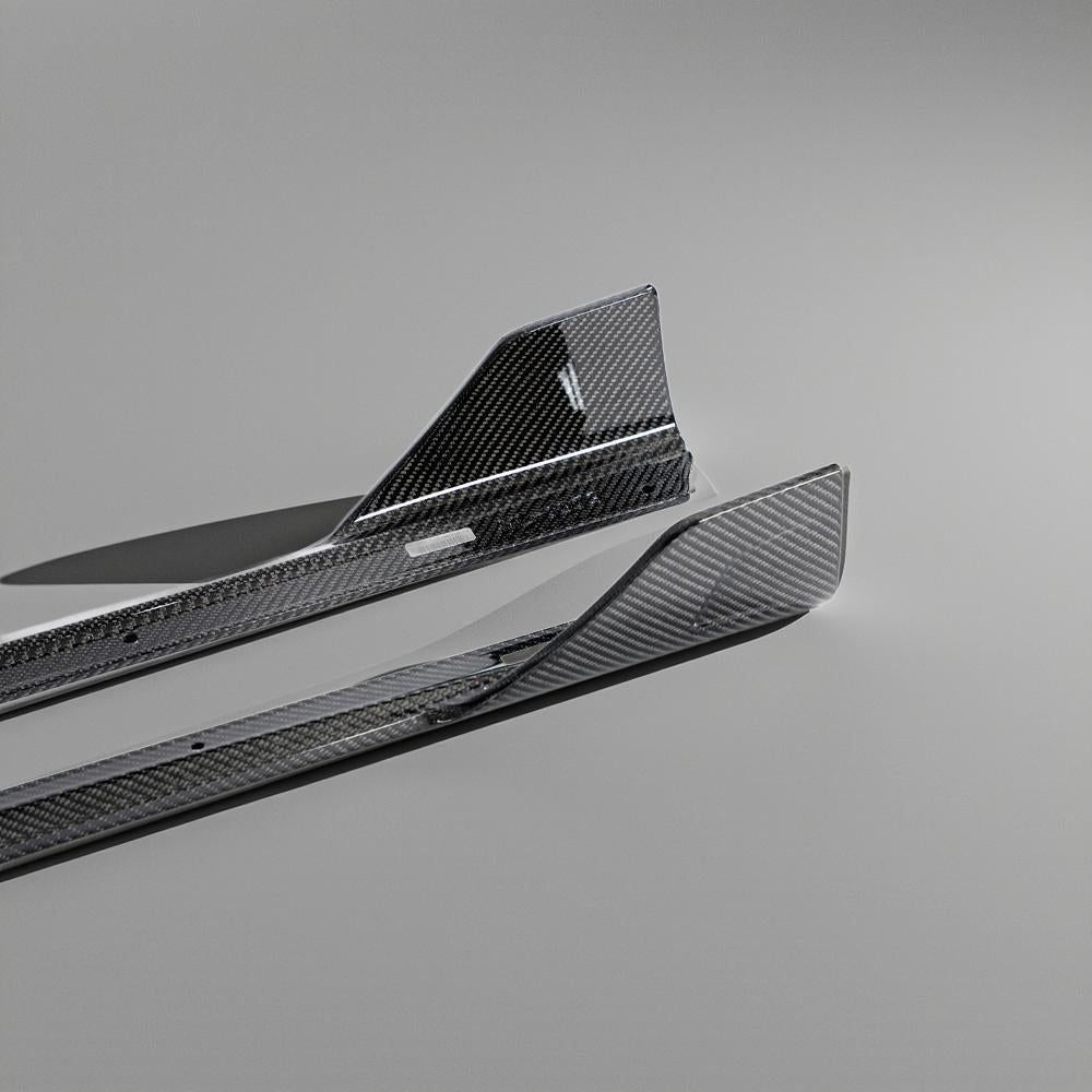 G20 Carbon Fiber Side Skirts for BMW 3 Series G20 & G28 (2021-2022)