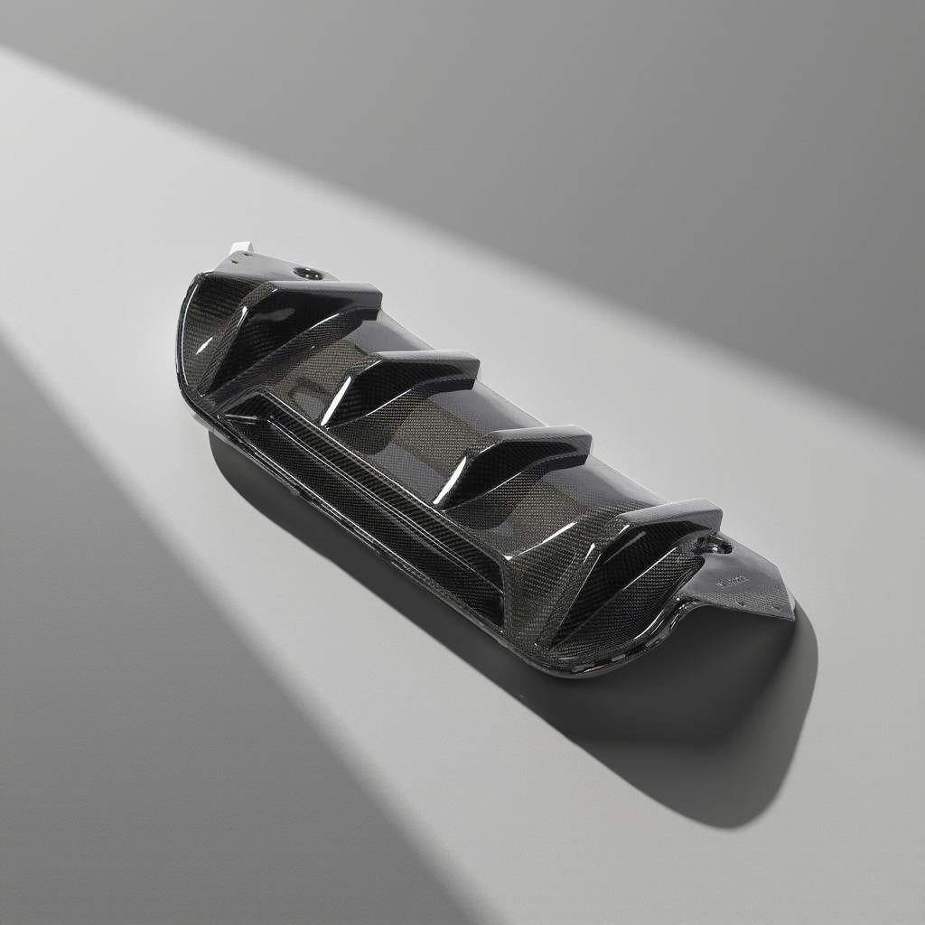 Carbon Fiber Rear Bumper Spoiler & Diffuser Body Kit for BMW M5 F90 2018-2019