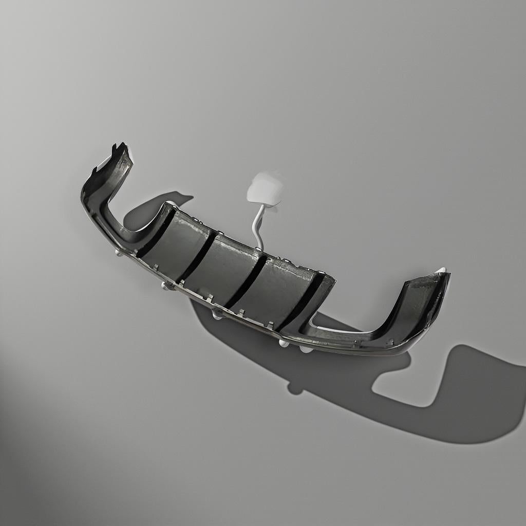 Audi A3 & S3 SLINE Carbon Fiber Rear Bumper Diffuser Lip (2017-2019)