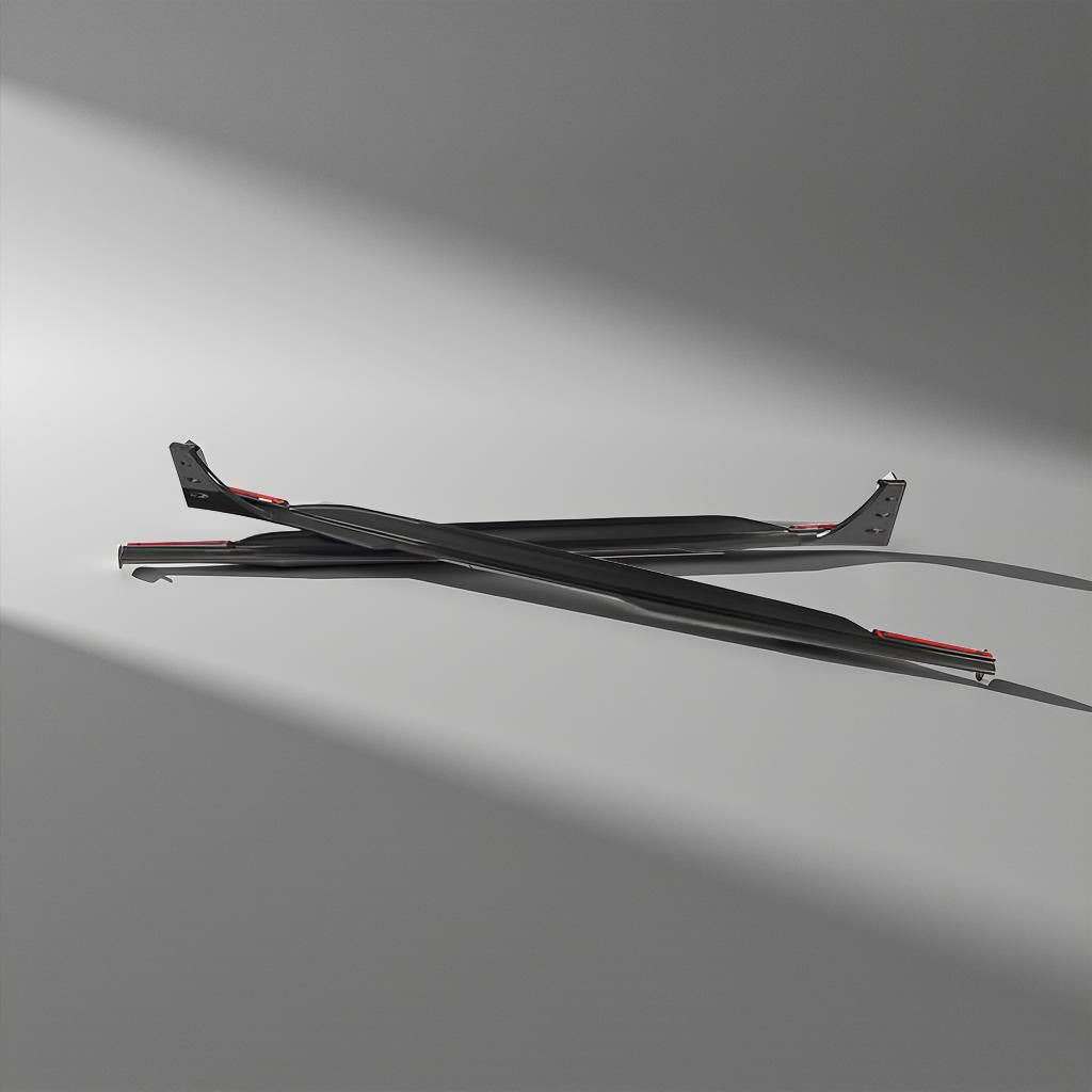 Audi RS6 C8 Carbon Fiber Side Skirts Extension (2019-2021)