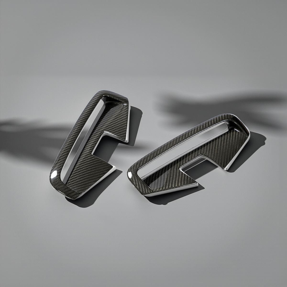 BMW G22/G23 M440 Coupe 2-Door 2021-2022 Dry Carbon Fiber Front Bumper Vents