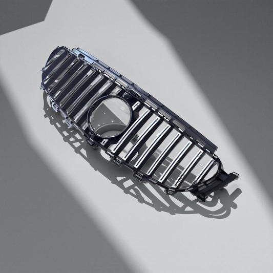 W213 GT Silver Front Grill - Mercedes E-Class (E43 AMG, E200, E300, E400 Sport) (2017-2018)