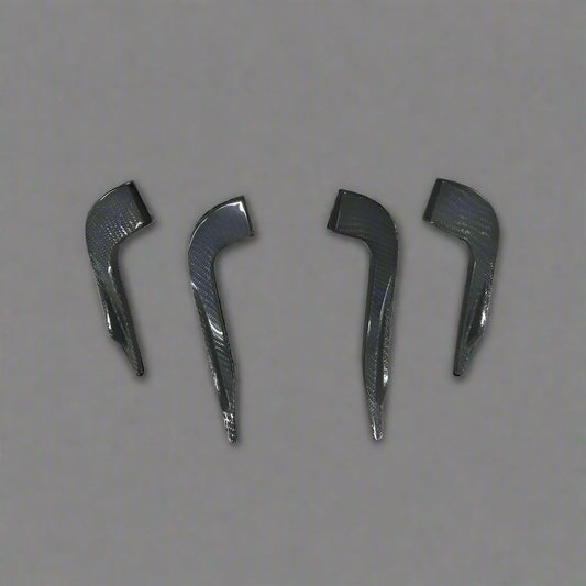 Audi RS3 Sedan CarbonPro Front Bumper Canards and Splitters (2017-2019)