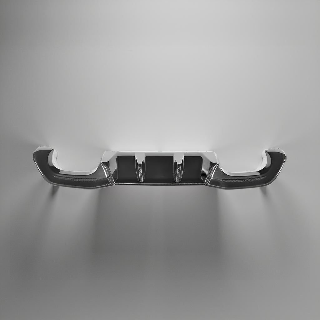 Big Fins Carbon Fiber Diffuser for BMW F87 M2 (2016-2017)