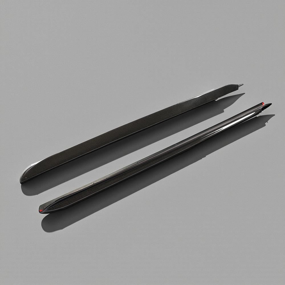 New 3 Series G20 Side Skirts Lip in Carbon Fiber for BMW G20 & G28 330i & M340i Sedan (2019-2021)