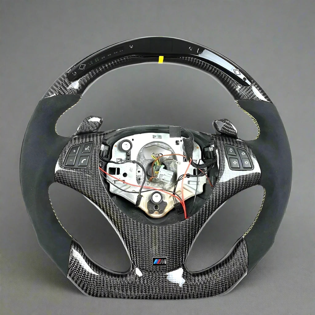 BMW Carbon Fibre Alcantara Steering Wheel E90/E93/E92/E91