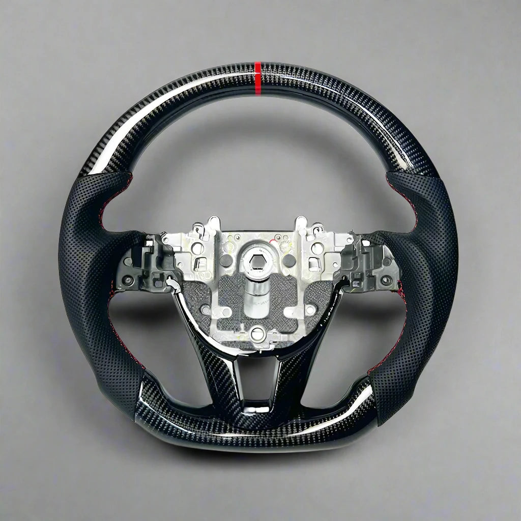 Custom Carbon Fiber Sport Steering Wheel – Nytforge for Mazda 3, MX-30, CX-30