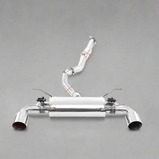 Dual Valved Catback Exhaust System for Subaru BRZ / Toyota GT86 / Scion FR-S 2.0L (2013-Present)