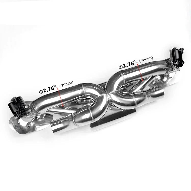 Titanium Valved Catback Exhaust System for Porsche CARRERA 911 S 4S 992 (2019-2024)