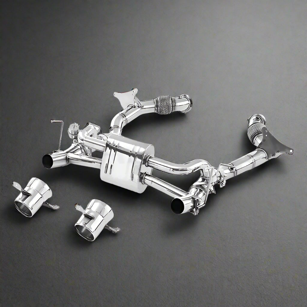 Valvetronic Exhaust Catback System: Ferrari 488 3.9L (2015-2018)