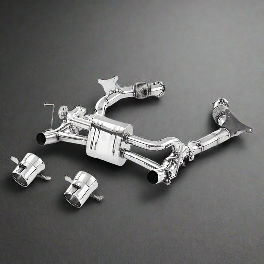 Valvetronic Exhaust Catback System: Ferrari 488 3.9L (2015-2018)