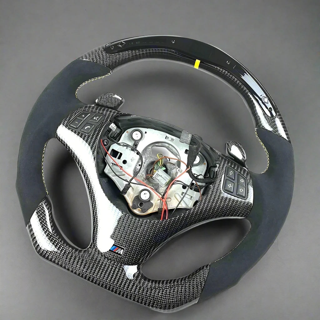 BMW Carbon Fibre Alcantara Steering Wheel E90/E93/E92/E91
