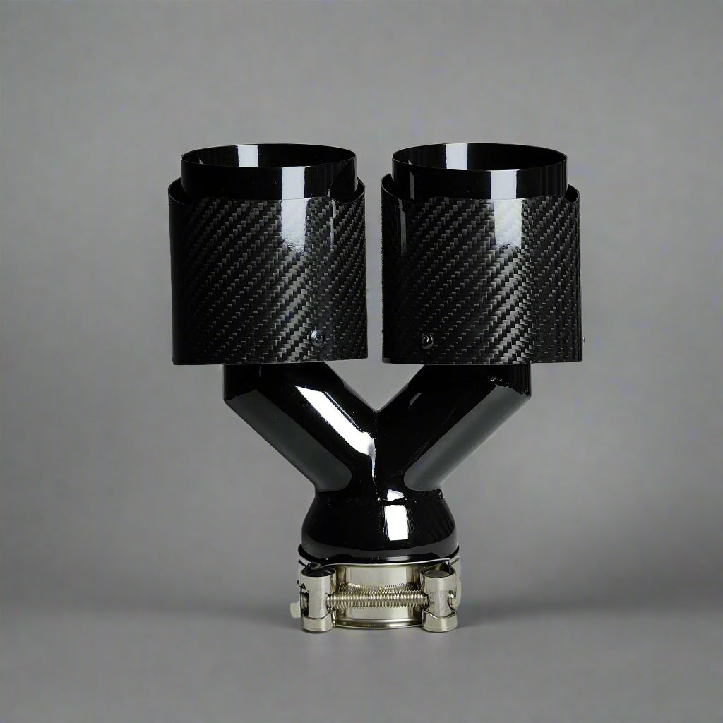 Nytforge Universal: Dual Carbon Series Exhaust Tip