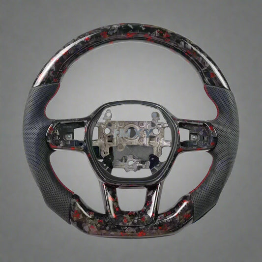 NYTFORGE Carbon Fiber Steering Wheel for Honda Civic 11th Gen
