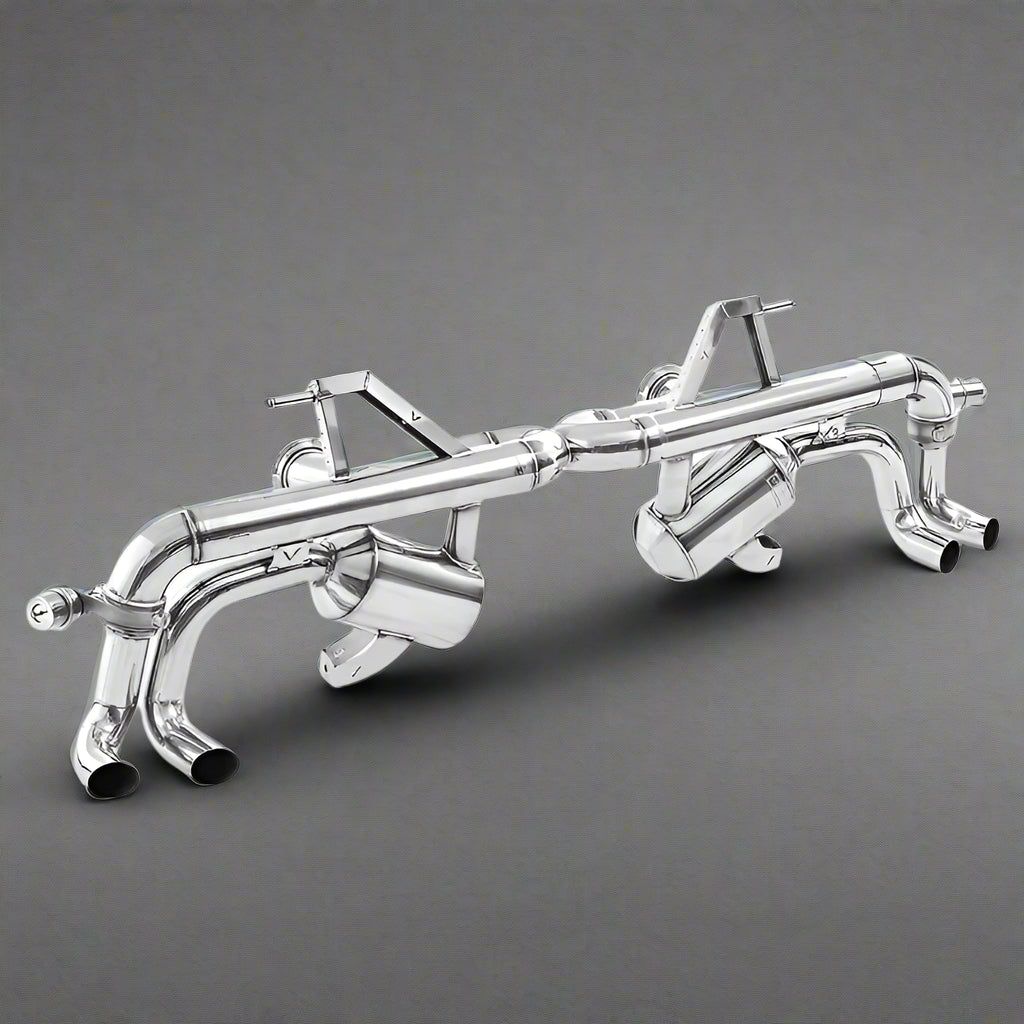 Valved Catback Exhaust System with Downpipe for Lamborghini Huracan 5.2L LP580-2 / LP610-4 (2014-Present)
