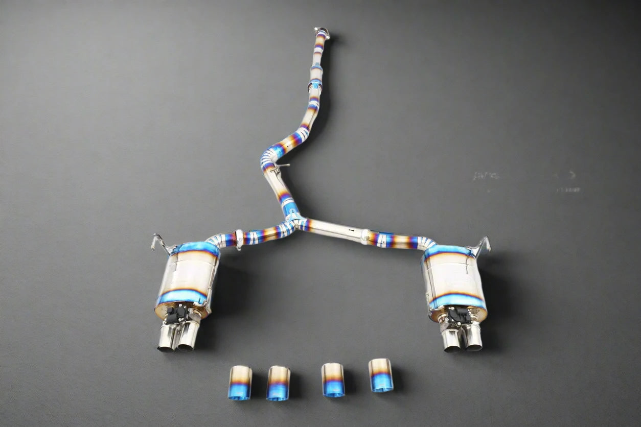 Valved SS304/Titanium Catback Exhaust System for Subaru WRX STI (7-12)