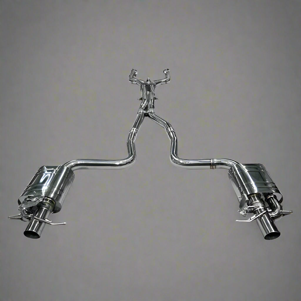 Dual Valved Catback Exhaust for Mercedes-Benz AMG W205 C63 4.0T (2015-Present)