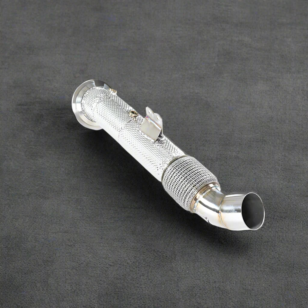B58 Downpipe Exhaust for BMW 340i, 440i, 540i, 740i, M140i, M240i – Stainless Steel
