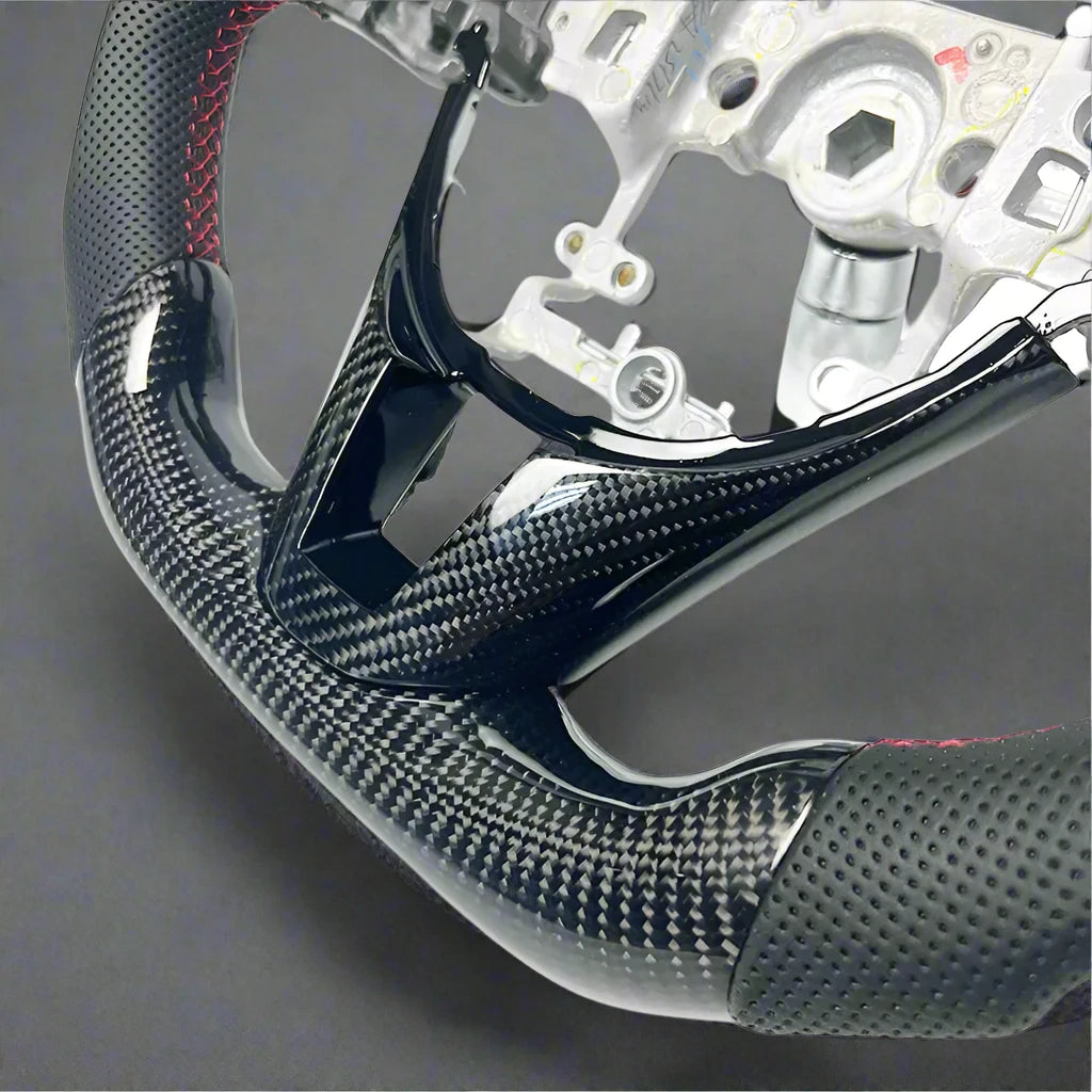 Custom Carbon Fiber Sport Steering Wheel – Nytforge for Mazda 3, MX-30, CX-30