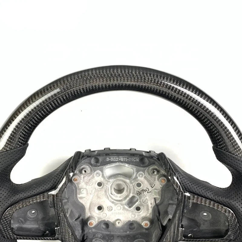 BMW Carbon Fibre Alcantara Steering Wheel F10/F90/G30