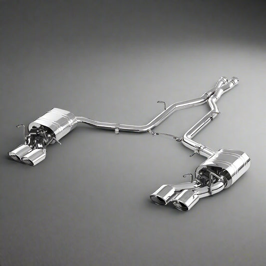 Valved Catback Exhaust System with Downpipe for Mercedes-Benz AMG W204 C63 6.2L (2008-2013)