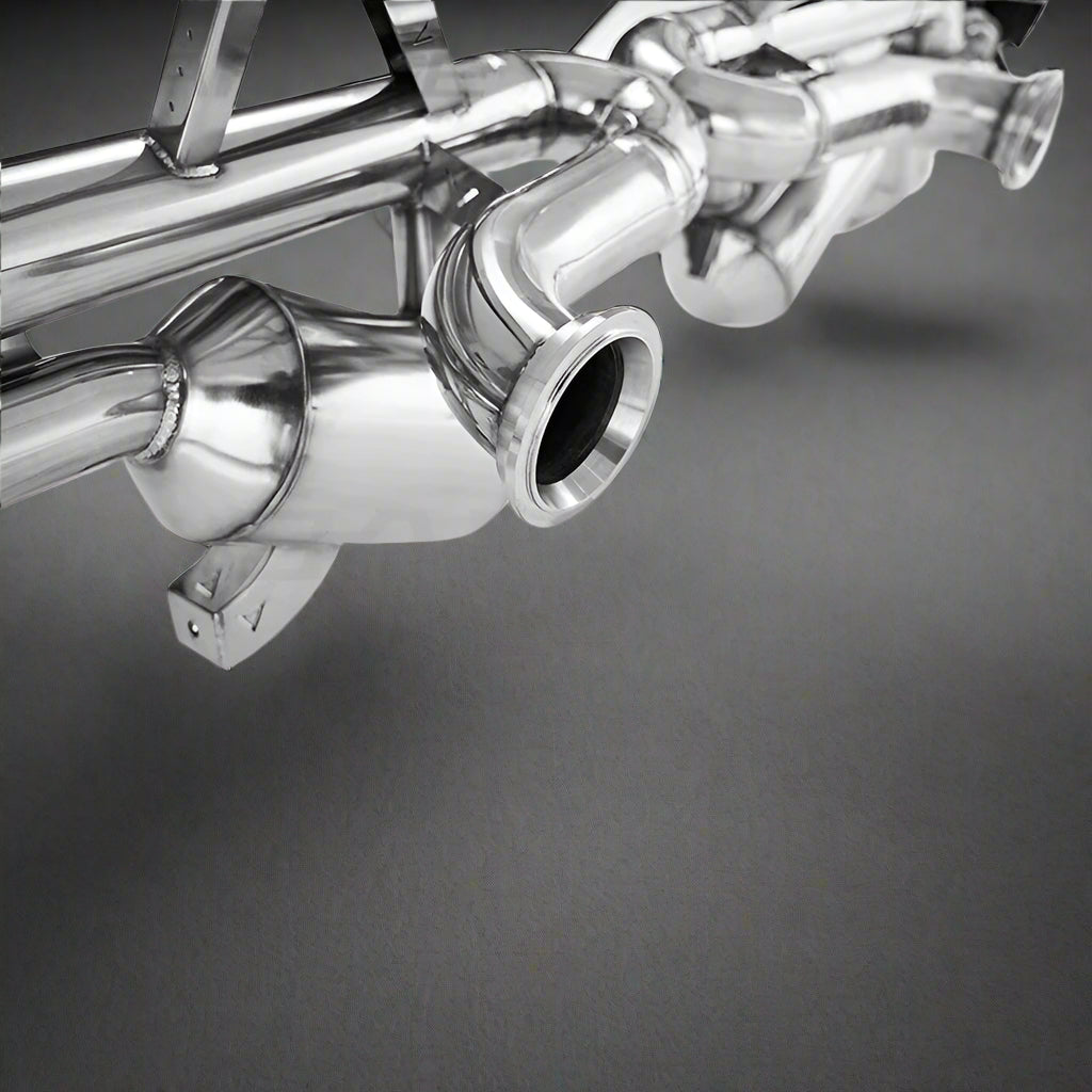 Valved Catback Exhaust System with Downpipe for Lamborghini Huracan 5.2L LP580-2 / LP610-4 (2014-Present)