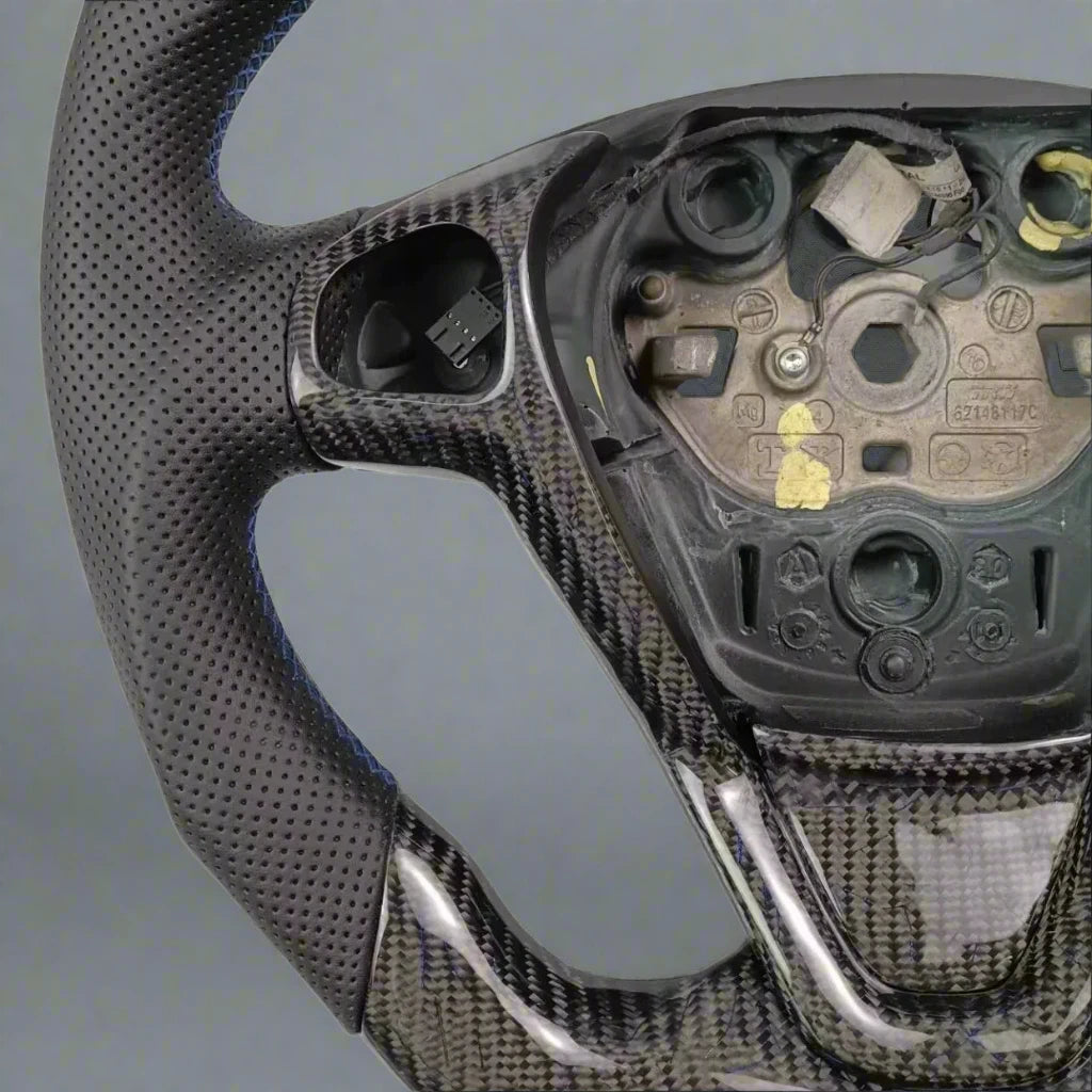 Custom Carbon Fiber Steering Wheel for Ford Fiesta ST