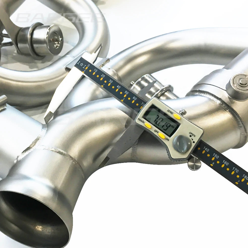 Performance Exhaust Catback System: McLaren MP4-12C 650S 3.8T (2012-2014)