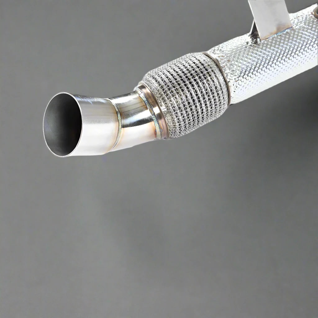 B58 Downpipe Exhaust for BMW 340i, 440i, 540i, 740i, M140i, M240i – Stainless Steel