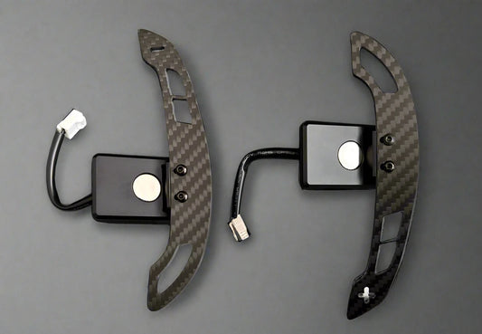 Nissan GT-R R35 Magnetic Carbon Fiber Steering Wheel Shift Paddles