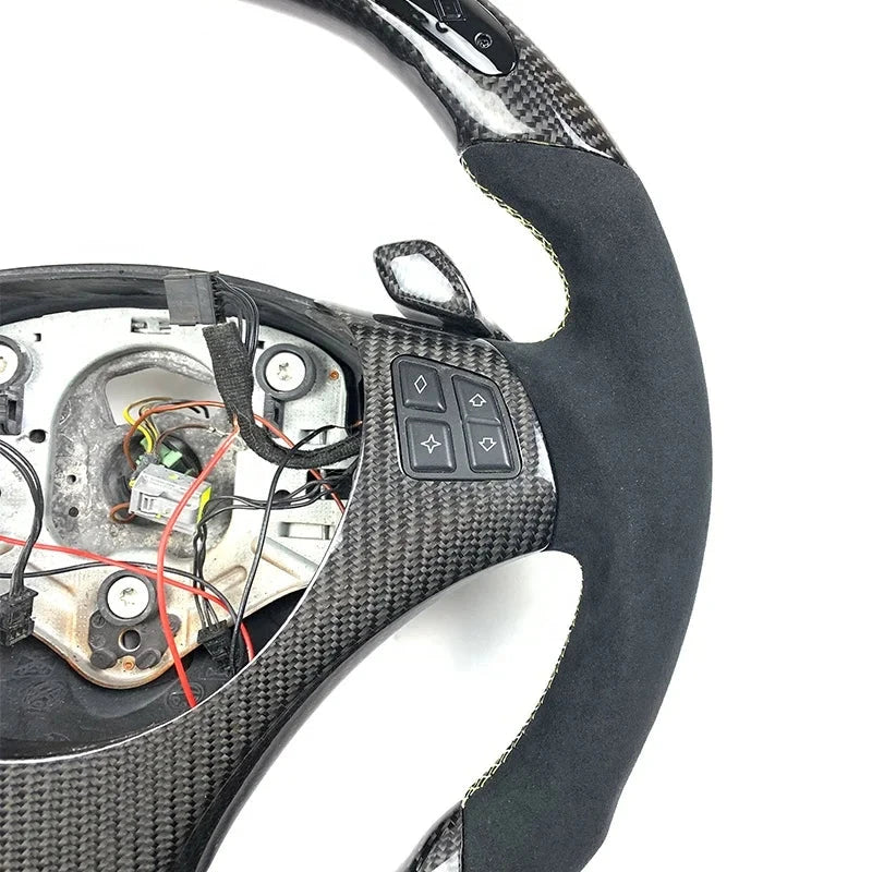 BMW Carbon Fibre Alcantara Steering Wheel E90/E93/E92/E91