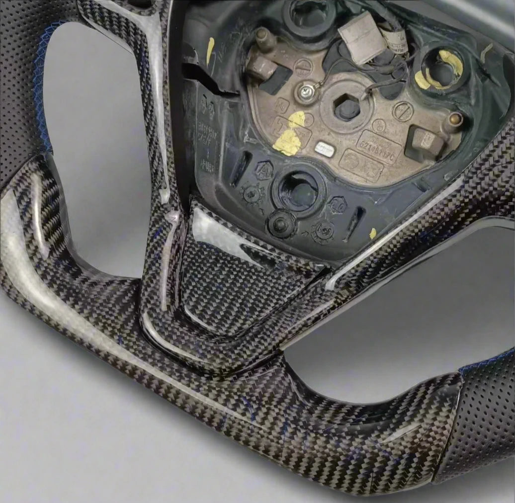 Custom Carbon Fiber Steering Wheel for Ford Fiesta ST