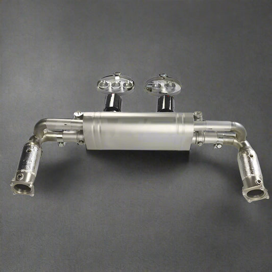 Valved Catback Exhaust System with Downpipe for Porsche 911 Carrera 991.2 (2015-2018)