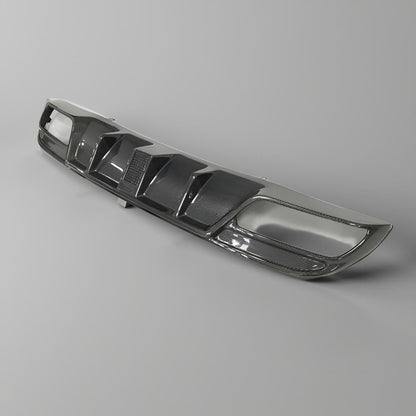 Carbon Fiber Rear Valance Lip for Mercedes Benz W205 C63 & C43 AMG Sedan 2015-2020