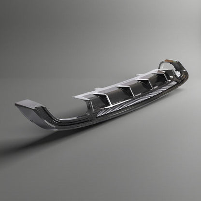 Carbon Fiber Rear Diffuser for Audi A5 & S5 Sportback Quattro S Line (2D/4D)