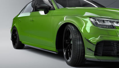 Carbon Fiber Side Skirt Extension for Audi RS3 Sedan (2017 to 2019)