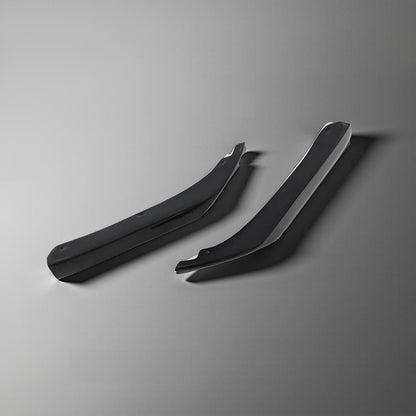 Carbon Fiber Front Splitter Canards for Infiniti Q50 Hybrid Sport Sedan 2014-2017